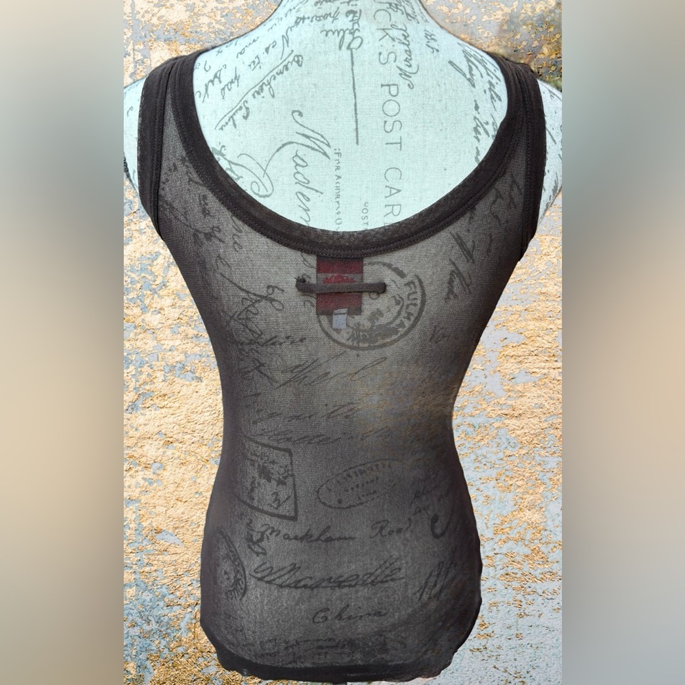 Vintage Jean-Paul Gautier Classique Sheer Tank Top
(M) Brown
Like New/Never Worn - Picture 7 of 10